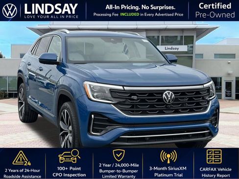 Certified 2025 Volkswagen Atlas Cross Sport SEL Premium R-Line image 1