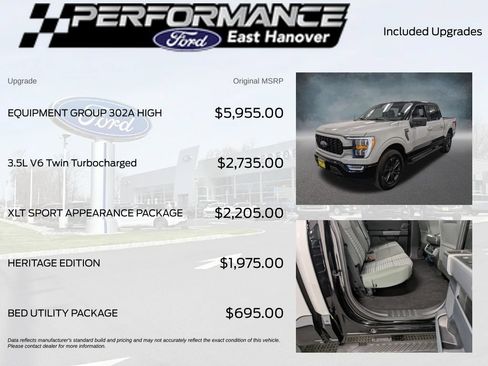 Certified 2023 Ford F150 XLT w/ Equipment Group 302A High AWD/4WD image 6