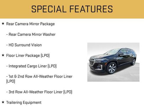 Used 2023 Chevrolet Traverse LT w/ LT Premium Package AWD/4WD image 20