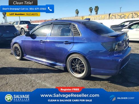 Used 2009 Subaru Impreza WRX Sedan image 3
