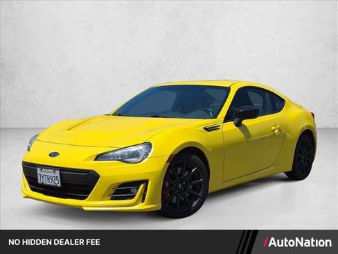 Used 2017 Subaru BRZ Series.Yellow RWD image 1