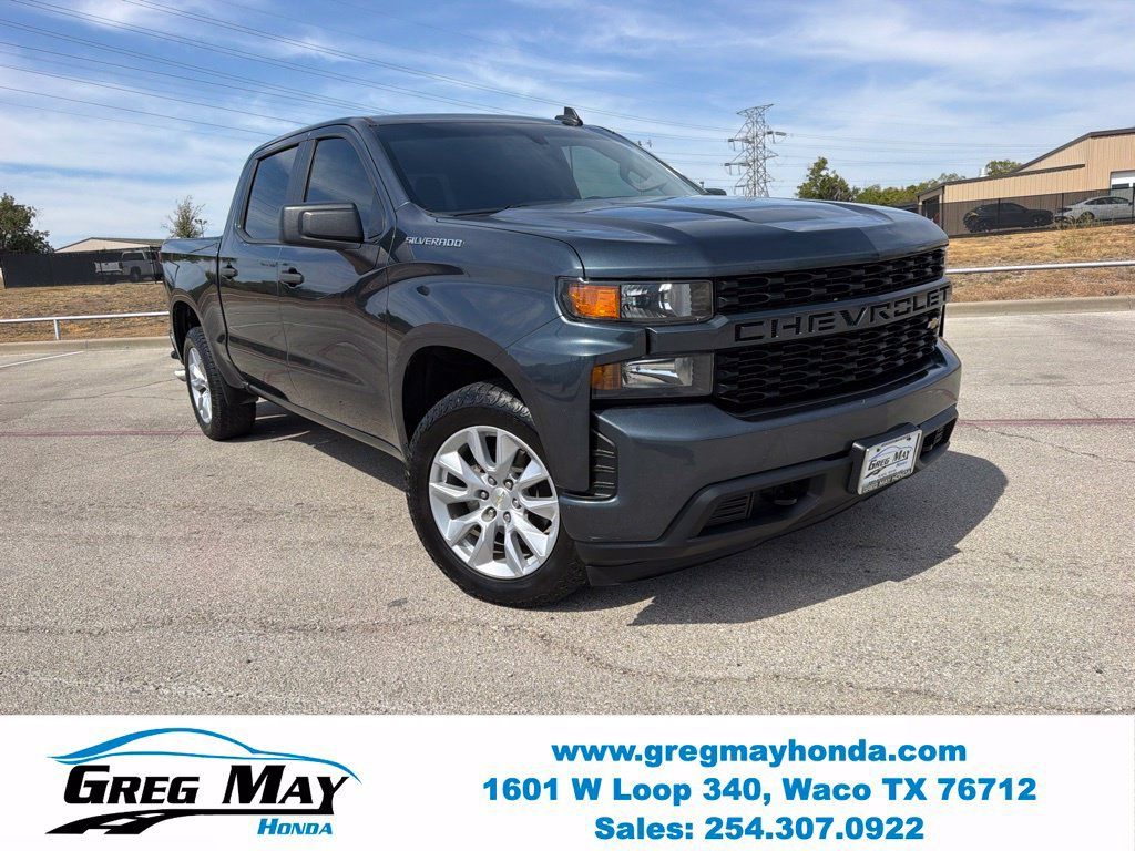 Used 2021 Chevrolet Silverado 1500 Custom RWD image 1