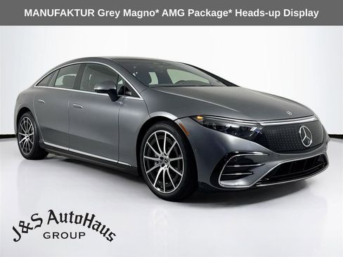Used 2023 Mercedes-Benz EQS 580 4MATIC Sedan w/ Exclusive Trim Package image 1