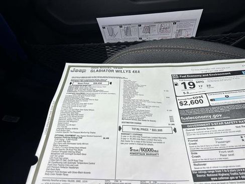 New 2026 Jeep Gladiator Sport image 8