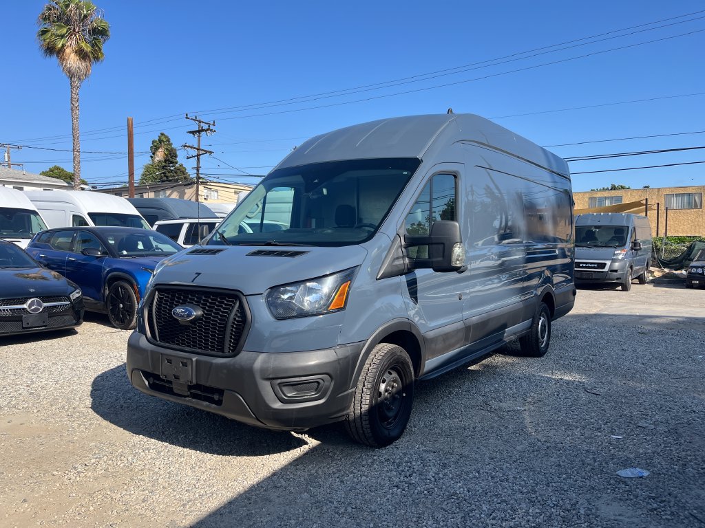Used 2021 Ford Transit 250 148 High Roof Extended w/ Parcel Delivery Package RWD image 1