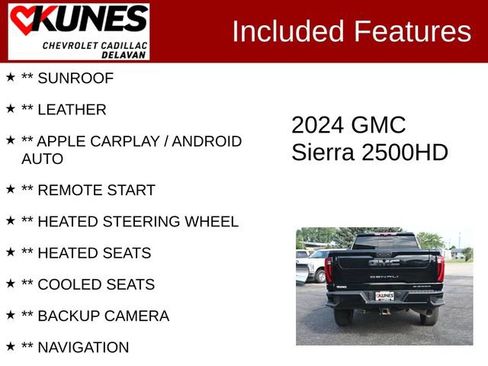 Used 2024 GMC Sierra 2500 Denali Ultimate AWD/4WD image 3