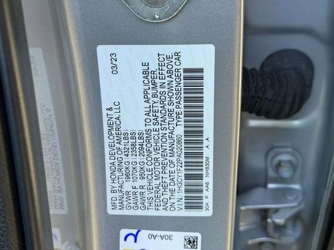 Certified 2023 Honda Accord LX image 17