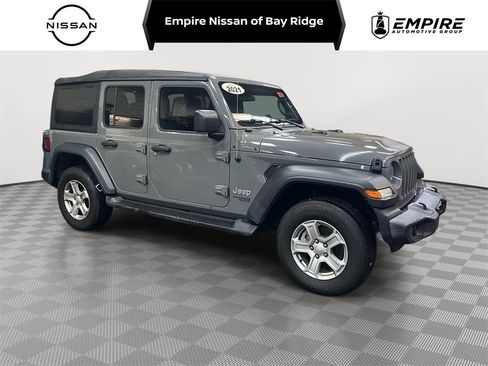 Used 2021 Jeep Wrangler Unlimited Sport image 1