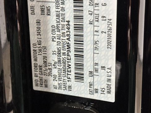 Used 2021 Ford F150 XL w/ STX Appearance Package image 28