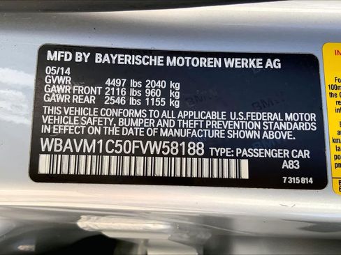 Used 2015 BMW X1 sDrive28i image 31