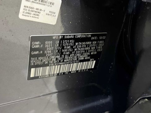 Used 2023 Subaru Ascent Onyx Edition Limited image 26