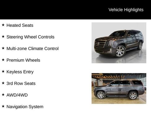 Used 2015 Cadillac Escalade Luxury image 21