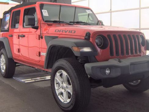 Used 2021 Jeep Wrangler Unlimited Sport AWD/4WD image 3