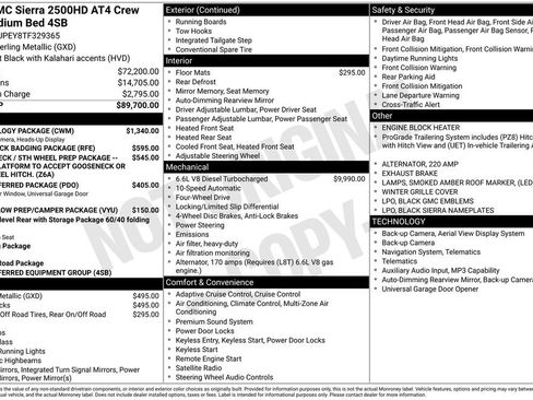 New 2026 GMC Sierra 2500 AT4 w/ Technology Package AWD/4WD image 2
