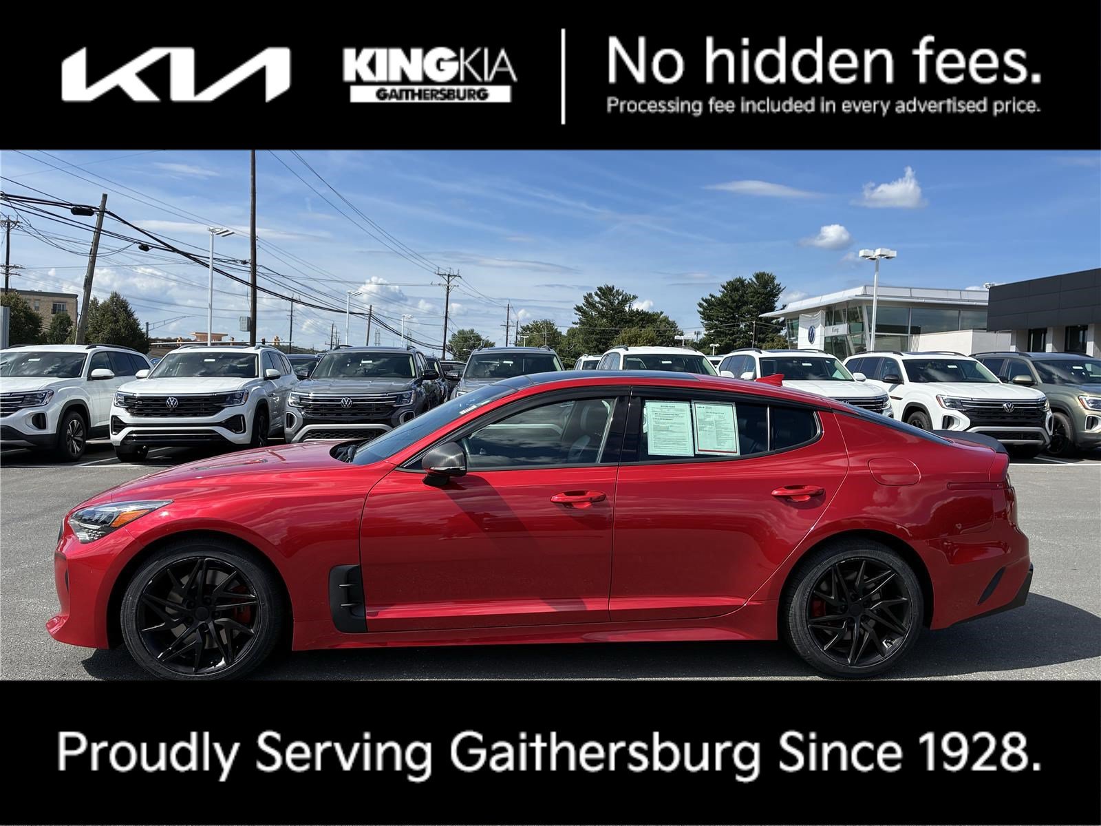 Used 2022 Kia Stinger GT-Line w/ Sun & Sound Package AWD/4WD image 2