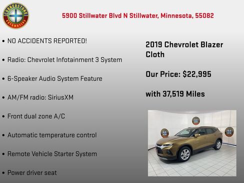 Used 2019 Chevrolet Blazer LT AWD/4WD image 20