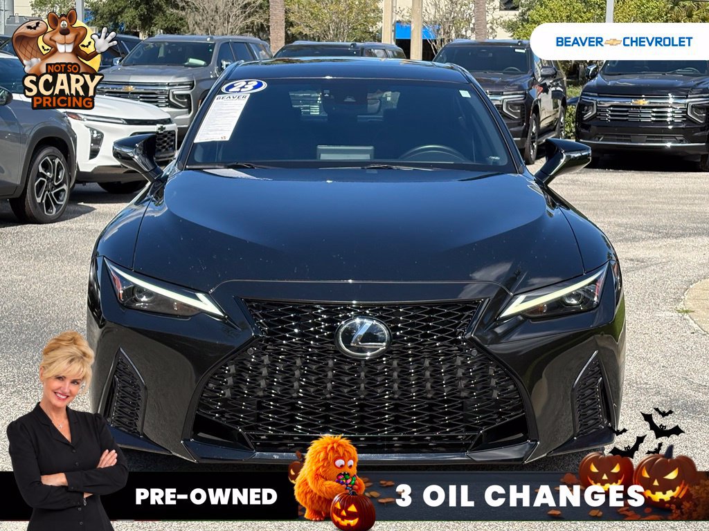 Used 2023 Lexus IS 350 F Sport w/ Memory Package RWD image 3