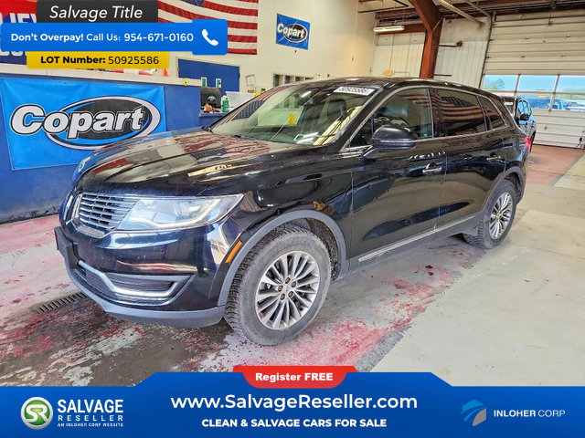 Used 2017 Lincoln MKX Select w/ Select Plus Package AWD/4WD image 1