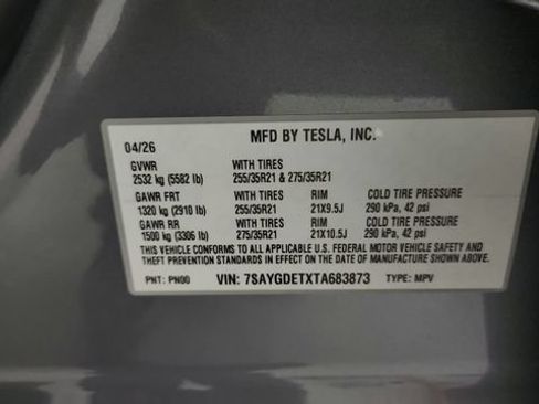 Used 2026 Tesla Model Y Performance AWD/4WD image 79