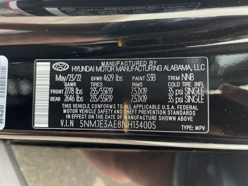 Used 2022 Hyundai Tucson Limited FWD image 27