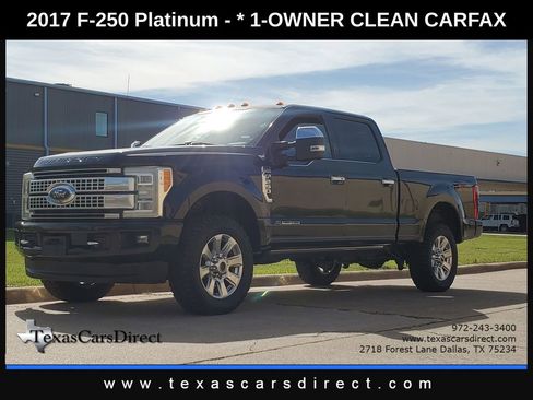 Used 2017 Ford F250 Platinum w/ Platinum Ultimate Package image 1