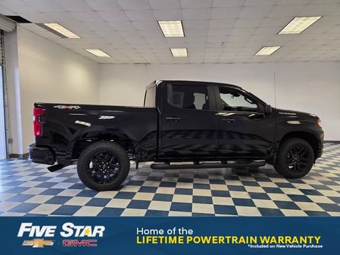 New 2026 Chevrolet Silverado 1500 Custom w/ Turbomax Blackout Package AWD/4WD image 8