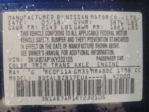Used 2019 Nissan Sentra S FWD image 33