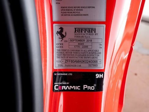 Certified 2019 Ferrari 488 Spider image 50