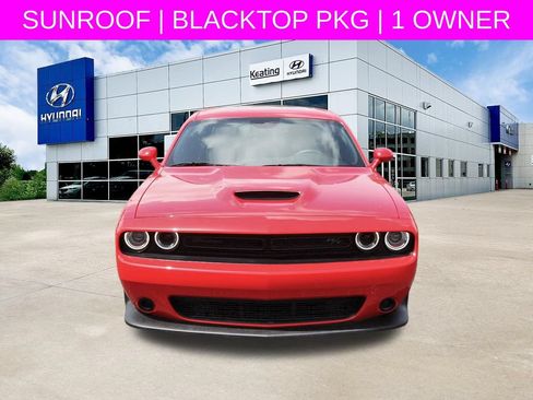 Used 2023 Dodge Challenger R/T w/ Blacktop Package RWD image 2