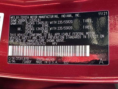 Used 2022 Toyota Highlander Limited AWD/4WD image 38