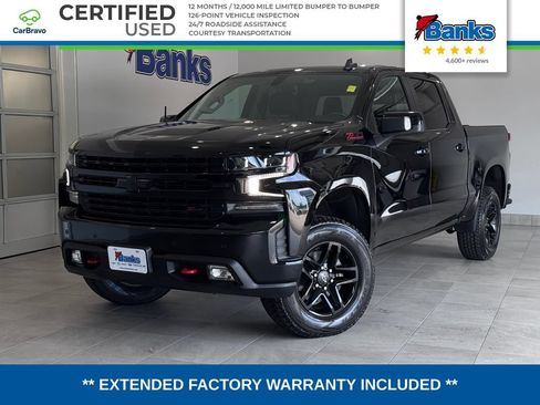 Certified 2021 Chevrolet Silverado 1500 LT Trail Boss w/ Convenience Package II AWD/4WD image 1