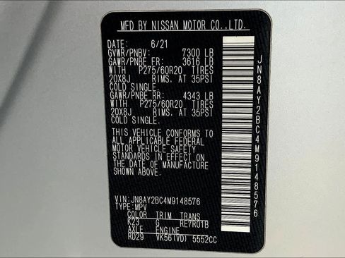 Used 2021 Nissan Armada SL image 36