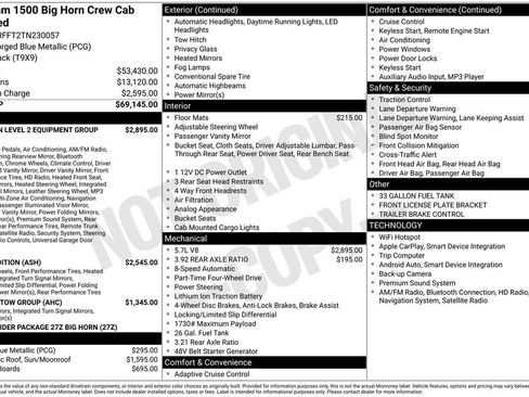 New 2026 RAM 1500 Big Horn AWD/4WD image 32