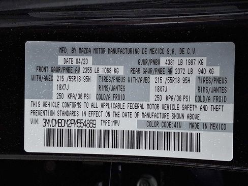 Certified 2023 MAZDA CX-30 AWD 2.5 S w/ Premium Package image 27