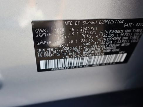 Certified 2021 Subaru Outback Limited AWD/4WD image 45