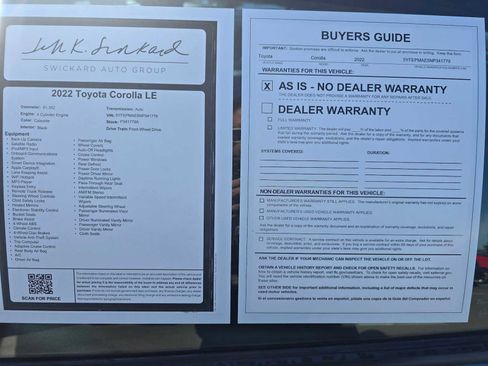 Used 2022 Toyota Corolla LE image 18