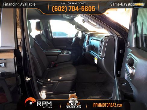 Used 2022 Chevrolet Silverado 1500 Custom w/ LPO, Dark Essentials Package AWD/4WD image 12
