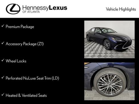 Used 2025 Lexus ES 300h w/ Premium Package FWD image 12