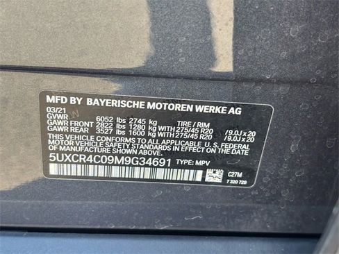 Used 2021 BMW X5 sDrive40i w/ Parking Assistance Package image 26