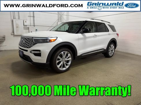 Used 2021 Ford Explorer Platinum w/ Equipment Group 601A AWD/4WD image 1