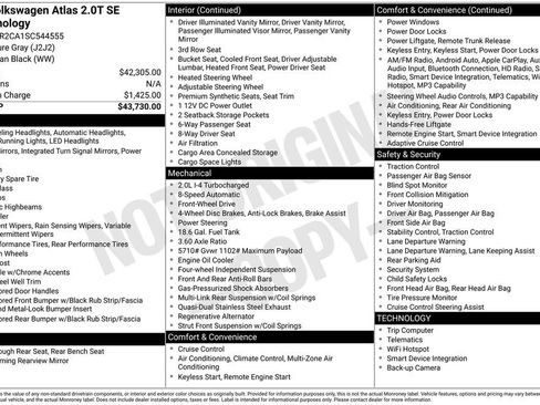 Used 2025 Volkswagen Atlas SE FWD image 13