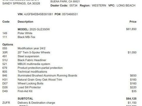Certified 2025 Mercedes-Benz GLE 350 4MATIC image 4