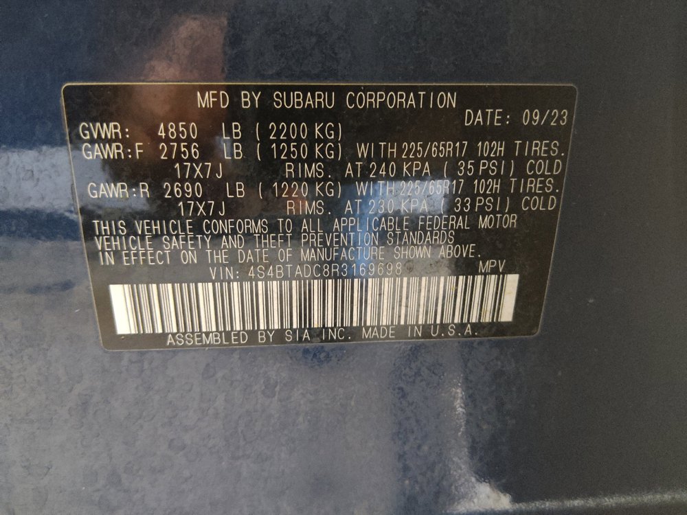 Used 2024 Subaru Outback Premium AWD/4WD image 33