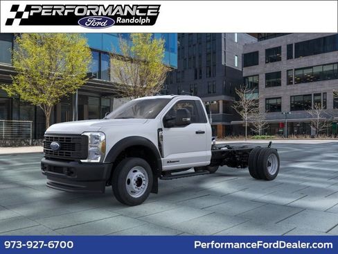 New 2025 Ford F550 4x4 Regular Cab Super Duty w/ Snow Plow Prep Package image 1