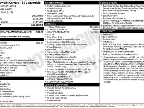 Used 2024 Chevrolet Camaro SS RWD image 24