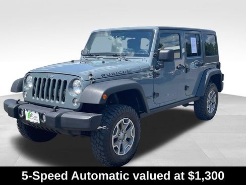 Used 2014 Jeep Wrangler Unlimited Rubicon w/ Connectivity Group AWD/4WD image 4