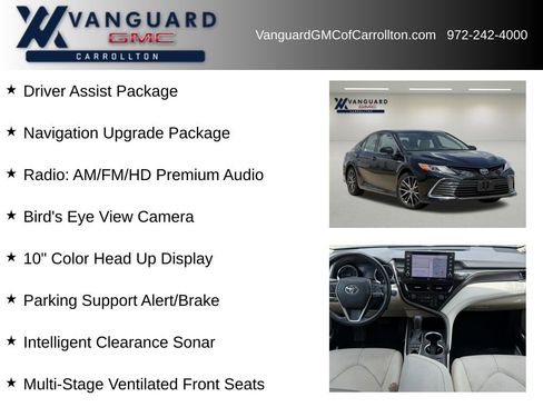 Used 2021 Toyota Camry XLE w/ Navigation Upgrade Package FWD image 6