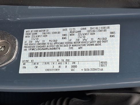 Used 2024 Ford Escape Active image 25