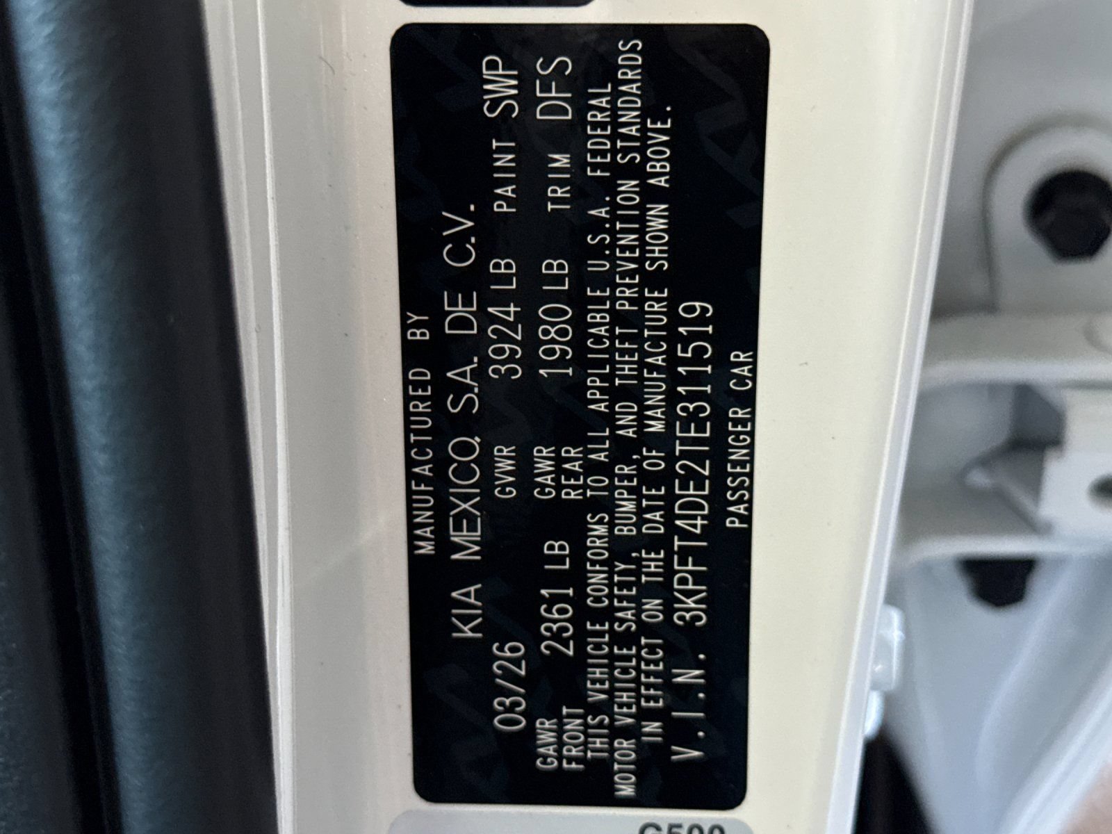 Certified 2026 Kia K4 FWD image 32