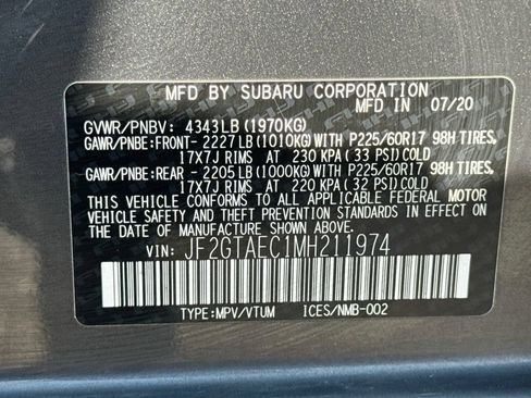 Used 2021 Subaru Crosstrek 2.0i Premium w/ Moonroof Package AWD/4WD image 39